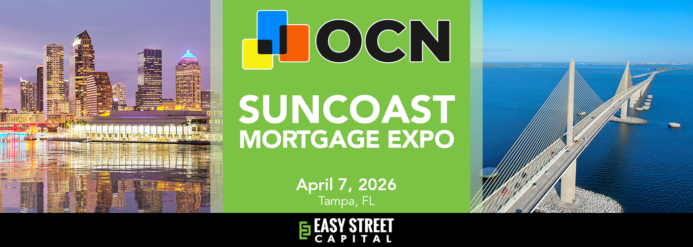 ocn suncoast mortgage expo tampa florida 2026 real estate investor conference event easy street capital