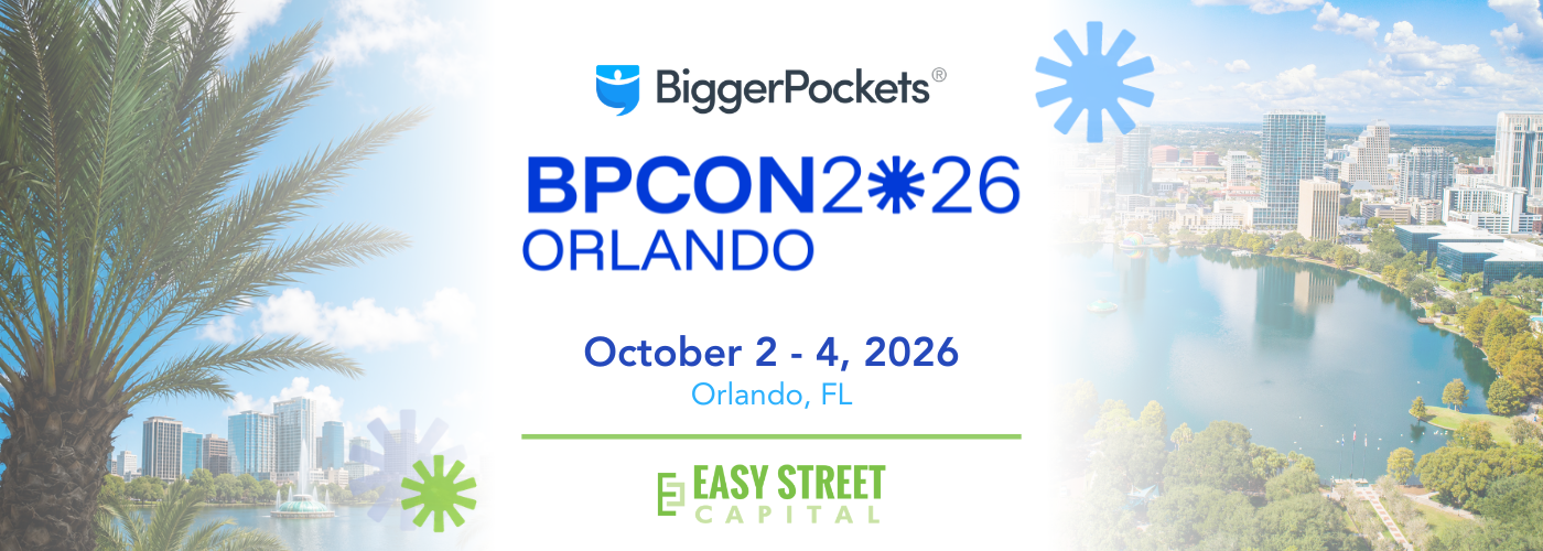 BPCON 2026 Orlando Conference 2026 BiggerPockets Easy Street Capital