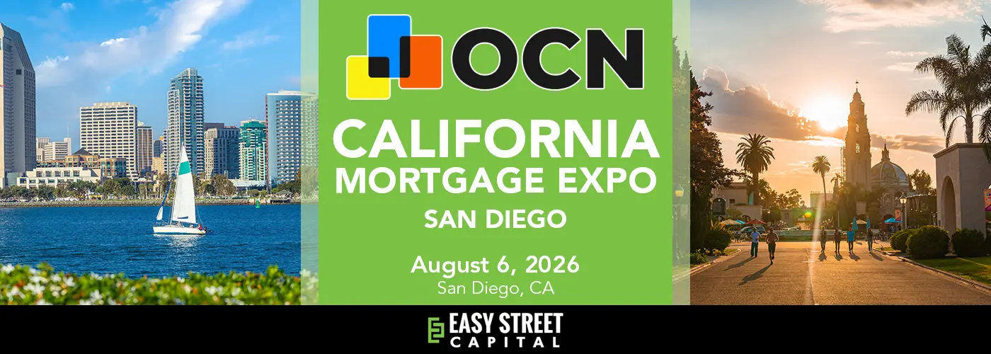 california mortgage expo san diego 2026 ocn easy street capital